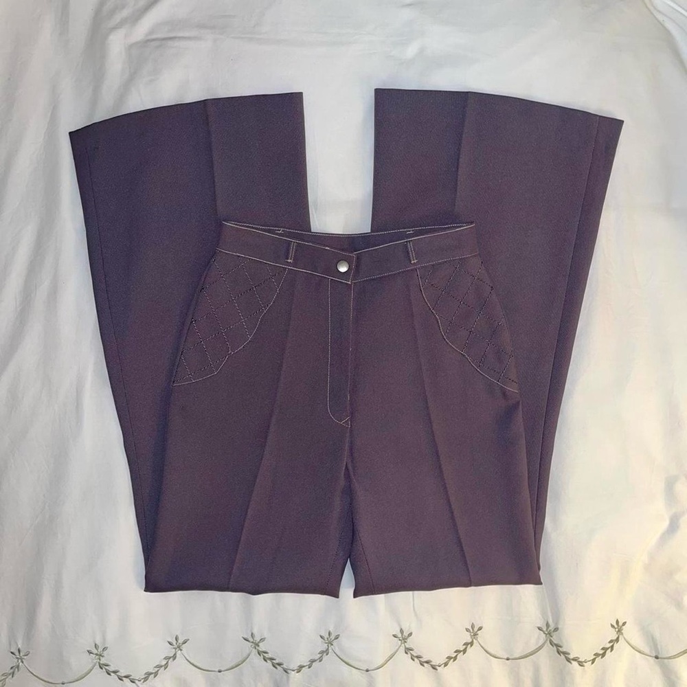 Authentic 1970’s high waist flare pants
